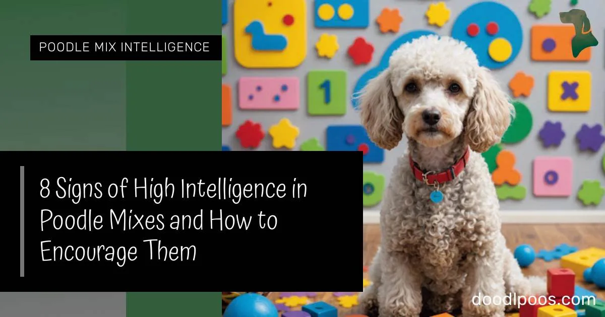 8 Signs of High Intelligence in Poodle Mixes and How to Encourage Them