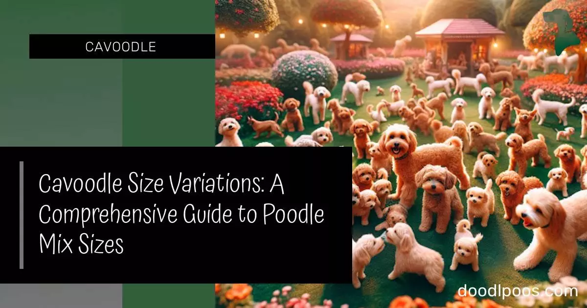 Cavoodle Size Variations: A Comprehensive Guide to Poodle Mix Sizes