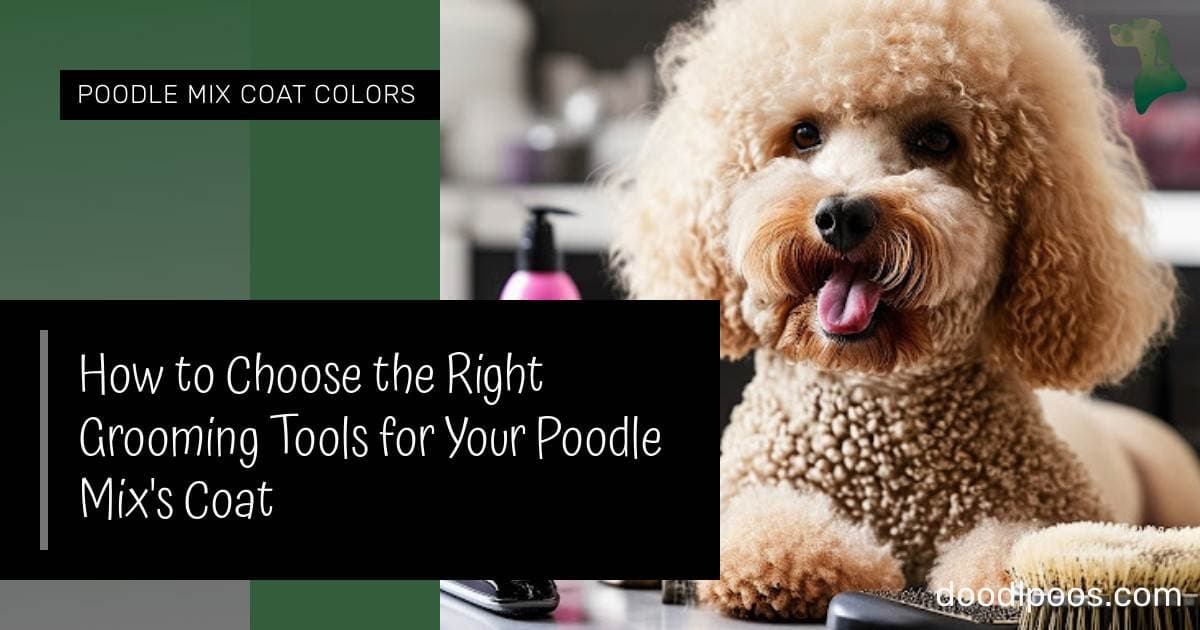 How to Choose the Right Grooming Tools for Your Poodle Mix's Coat
