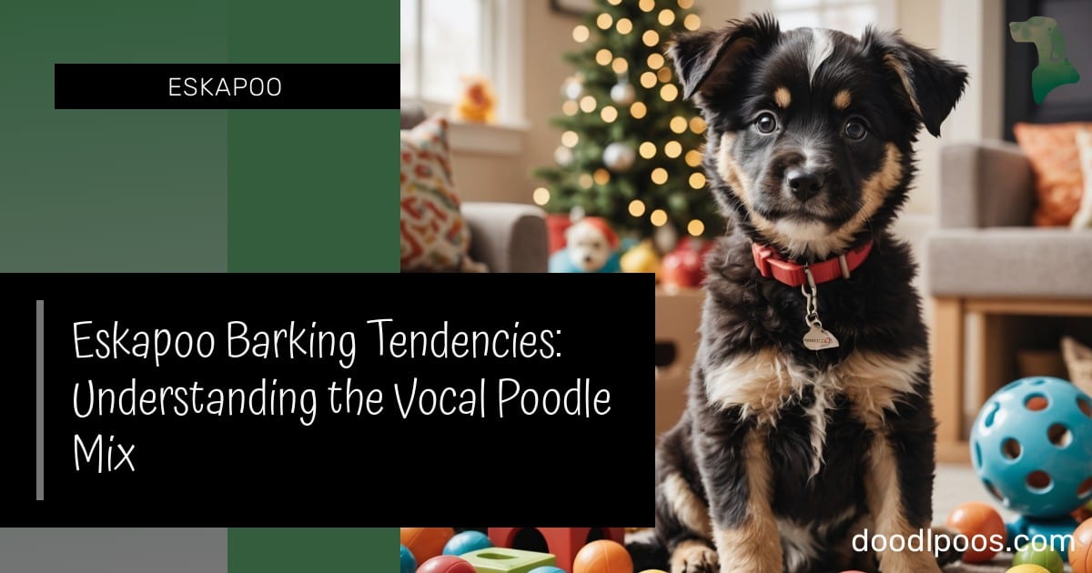 About us Eskapoo Barking Tendencies: Understanding the Vocal Poodle Mix